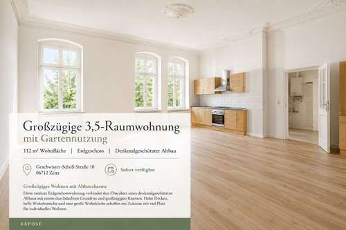 Foto - Wohnung zum Mieten in Zeitz 599,00 € 112 m²