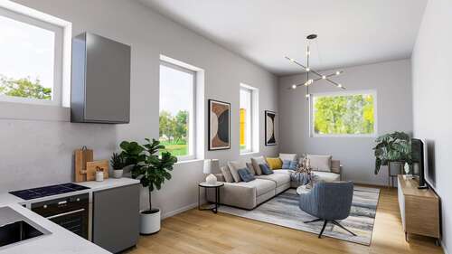 Foto - Wohnung zum Kaufen in Krefeld 220.000,00 € 53 m²