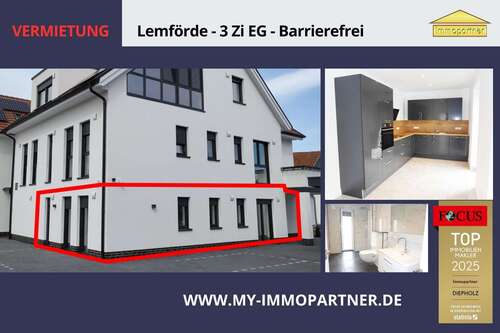 Foto - Wohnung zum Mieten in Lemförde 925,00 € 84.84 m²