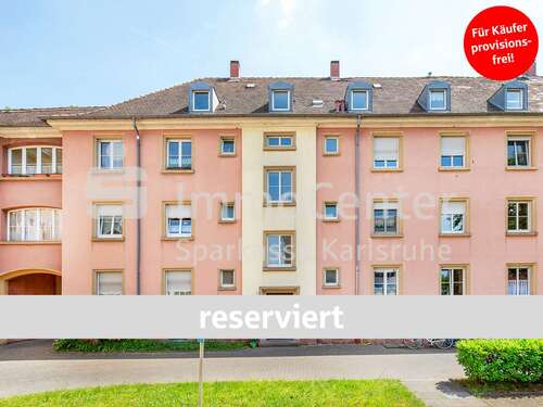 Foto - Wohnung zum Kaufen in Karlsruhe 239.000,00 € 75.54 m²