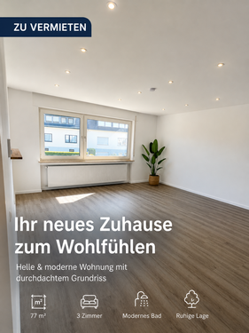 Foto - Wohnung zum Mieten in Sinzig 1.150,00 € 77 m²