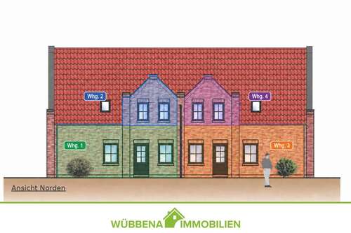 Foto - Wohnung zum Kaufen in Emden 252.000,00 € 63 m²