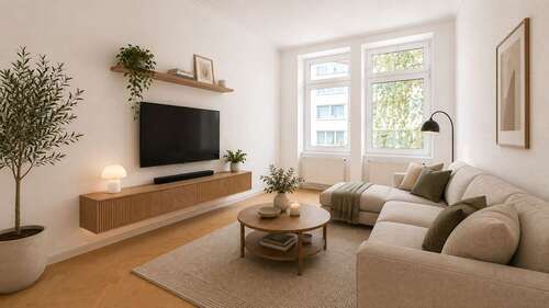 Foto - Wohnung zum Kaufen in Frankfurt am Main 645.000,00 € 71.96 m²