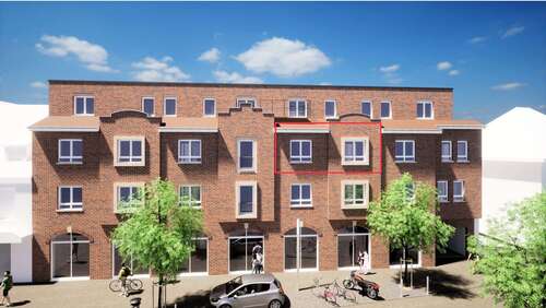 Foto - Wohnung zum Kaufen in Rhede 381.700,00 € 86.74 m²