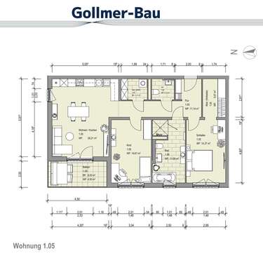 Foto - Wohnung zum Kaufen in Sickte 360.580,00 € 95.4 m²