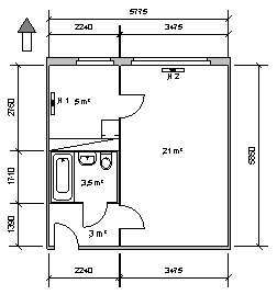 Foto - Wohnung zum Mieten in Berlin 256,00 € 32.6 m²