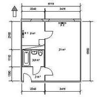 Wohnung zum Mieten in Berlin 256,00 € 32.6 m²