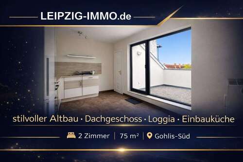 Foto - Wohnung zum Mieten in Leipzig-Gohlis 820,00 € 74.63 m²