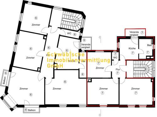 Foto - Wohnung zum Kaufen in Stuttgart 179.500,00 € 67.93 m²