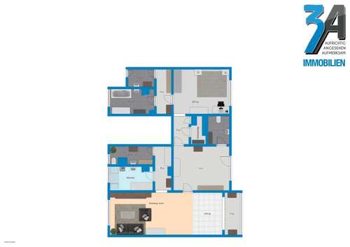 Foto - Büro in Halle Silberhöhe 695,00 € 112 m²