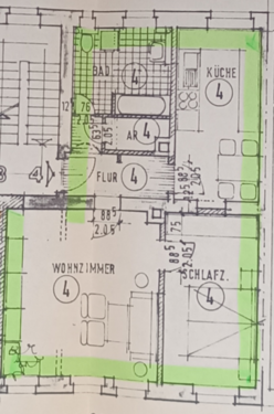 Foto - Wohnung zum Mieten in Nürnberg 640,00 € 64 m²