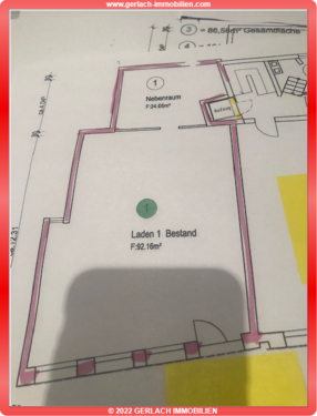 Foto - Einzelhandel in Mosbach 2.200,00 € 116 m²