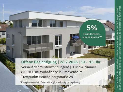 Foto - Wohnung zum Kaufen in Brackenheim 445.000,00 € 85.19 m²