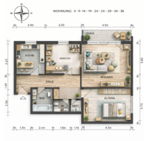 Wohnung zum Kaufen in Hockenheim 199.000,00 € 84.3 m²