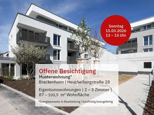 Foto - Wohnung zum Kaufen in Brackenheim 549.000,00 € 100.46 m²