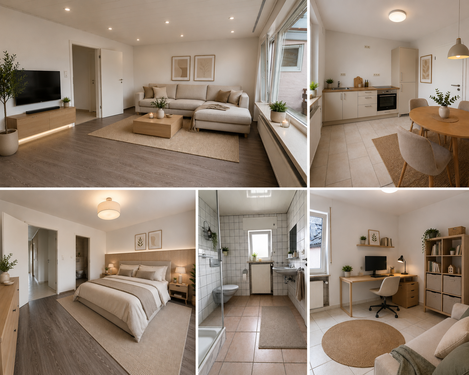 Foto - Wohnung zum Mieten in Roxheim 800,00 € 119 m²
