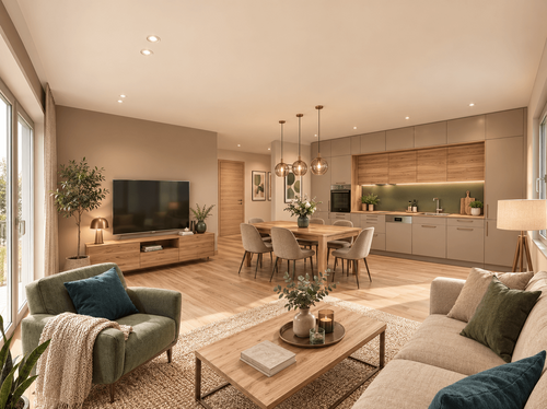 Foto - Wohnung zum Kaufen in Isen 419.700,00 € 70.8 m²
