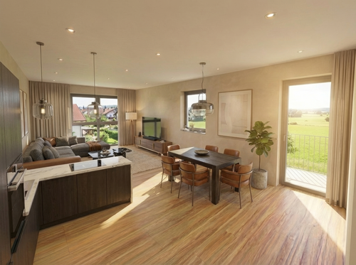 Foto - Wohnung zum Kaufen in Isen 550.200,00 € 90.2 m²