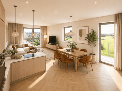 Foto - Wohnung zum Kaufen in Isen 550.200,00 € 90.2 m²