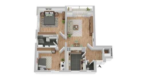 Foto - Wohnung zum Kaufen in Nürnberg 285.000,00 € 77.65 m²