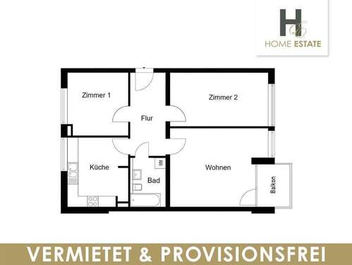Foto - Wohnung zum Kaufen in Teltow 280.000,00 € 80 m²