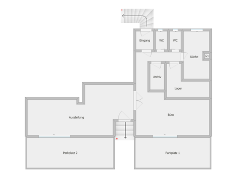 Foto - Spezialgewerbe in Heidenheim 900,00 € 80 m²