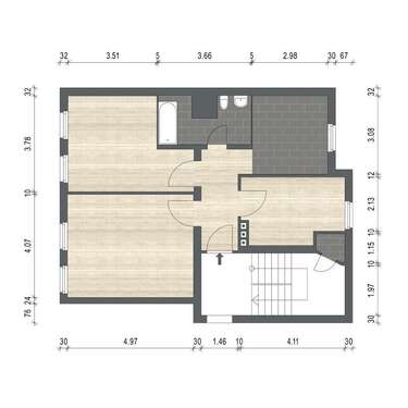 Foto - Wohnung zum Mieten in Forst 380,00 € 68 m²