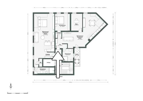 Foto - Wohnung zum Kaufen in Nürnberg 449.000,00 € 83 m²