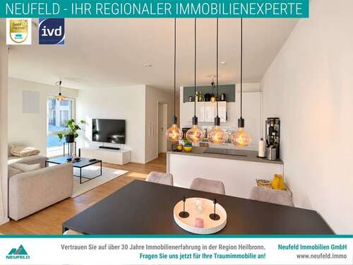 Foto - Wohnung zum Mieten in Heilbronn 1.214,00 € 67.6 m²