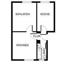 Wohnung zum Mieten in Bergkamen 359,00 € 46.43 m²