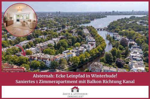 Foto - Wohnung zum Kaufen in Hamburg 399.000,00 € 42.7 m²