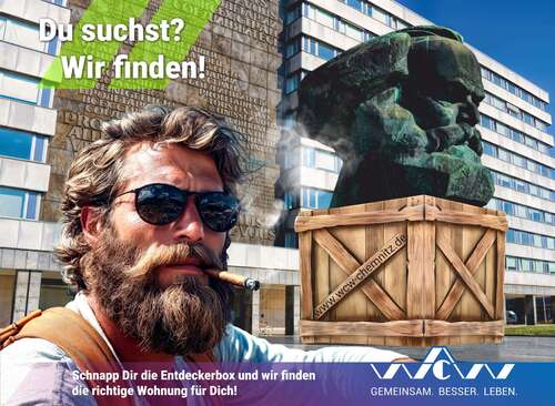 Foto - Wohnung zum Mieten in Chemnitz 303,00 € 49.7 m²