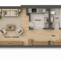 Wohnung zum Kaufen in Türkheim 99.000,00 € 36 m²