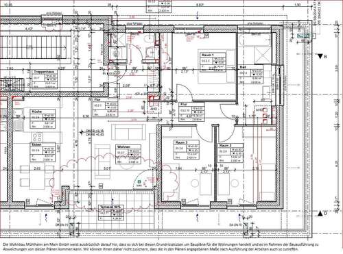Foto - Wohnung zum Mieten in Mühlheim am Main 1.302,49 € 113.26 m²