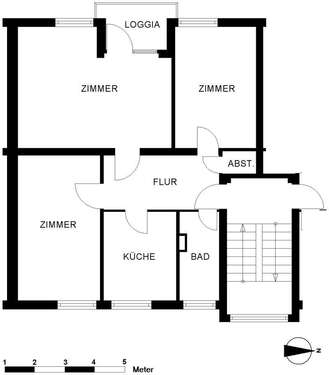Foto - Wohnung zum Mieten in Oldenburg 587,00 € 65.5 m²