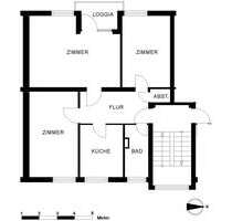 Wohnung zum Mieten in Oldenburg 587,00 € 65.5 m²