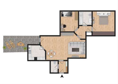 Foto - Wohnung zum Mieten in Würselen 840,00 € 94.53 m²