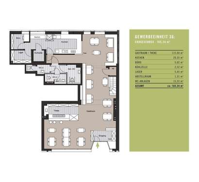 Foto - Gastronomie in Köln 699.000,00 € 165.24 m²