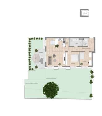 Foto - Wohnung zum Mieten in Besigheim 1.335,00 € 85.79 m²