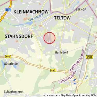 Foto - Grundstück zu verkaufen in Teltow 500.000,00 € 869 m²