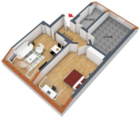Foto - Wohnung zum Mieten in Görlitz 299,00 € 75 m²