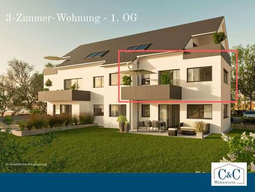Foto - Wohnung zum Kaufen in Schwaikheim 479.000,00 € 73 m²