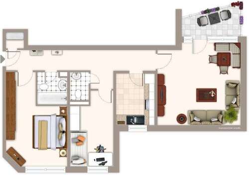 Foto - Wohnung zum Mieten in Mönchengladbach 769,00 € 80.89 m²