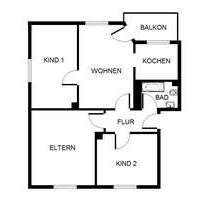 Wohnung zum Mieten in Gelsenkirchen 439,00 € 63.86 m²