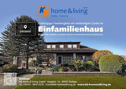 Foto - Haus zum Kaufen in Drebber 259.000,00 € 140 m²