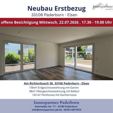 Foto - Wohnung zum Kaufen in Paderborn-Elsen 591.900,00 € 106.4 m²