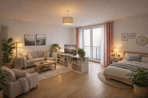 Foto - Wohnung zum Mieten in Erfurt 465,00 € 38 m²