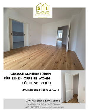 Foto - Wohnung zum Mieten in Chemnitz 666,00 € 93.43 m²