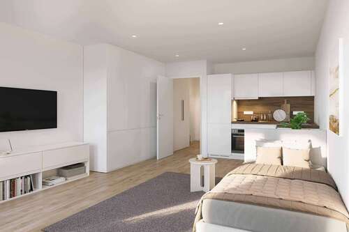 Foto - Wohnung zum Mieten in Erlangen 688,51 € 39.12 m²