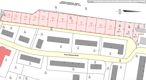 Foto - Grundstück zu verkaufen in Böhlen 1.100.000,00 € 8214 m²